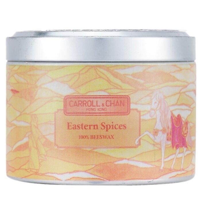 Carroll & Chan 100% Beeswax Tin Candle - Eastern Spices (8x6) Cm