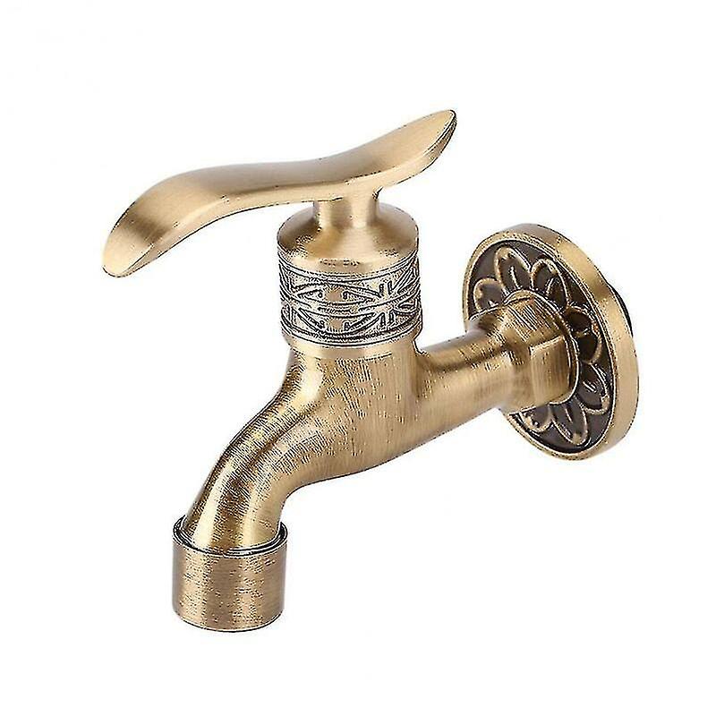 Generic Antique Faucet Brass Handle Laundry