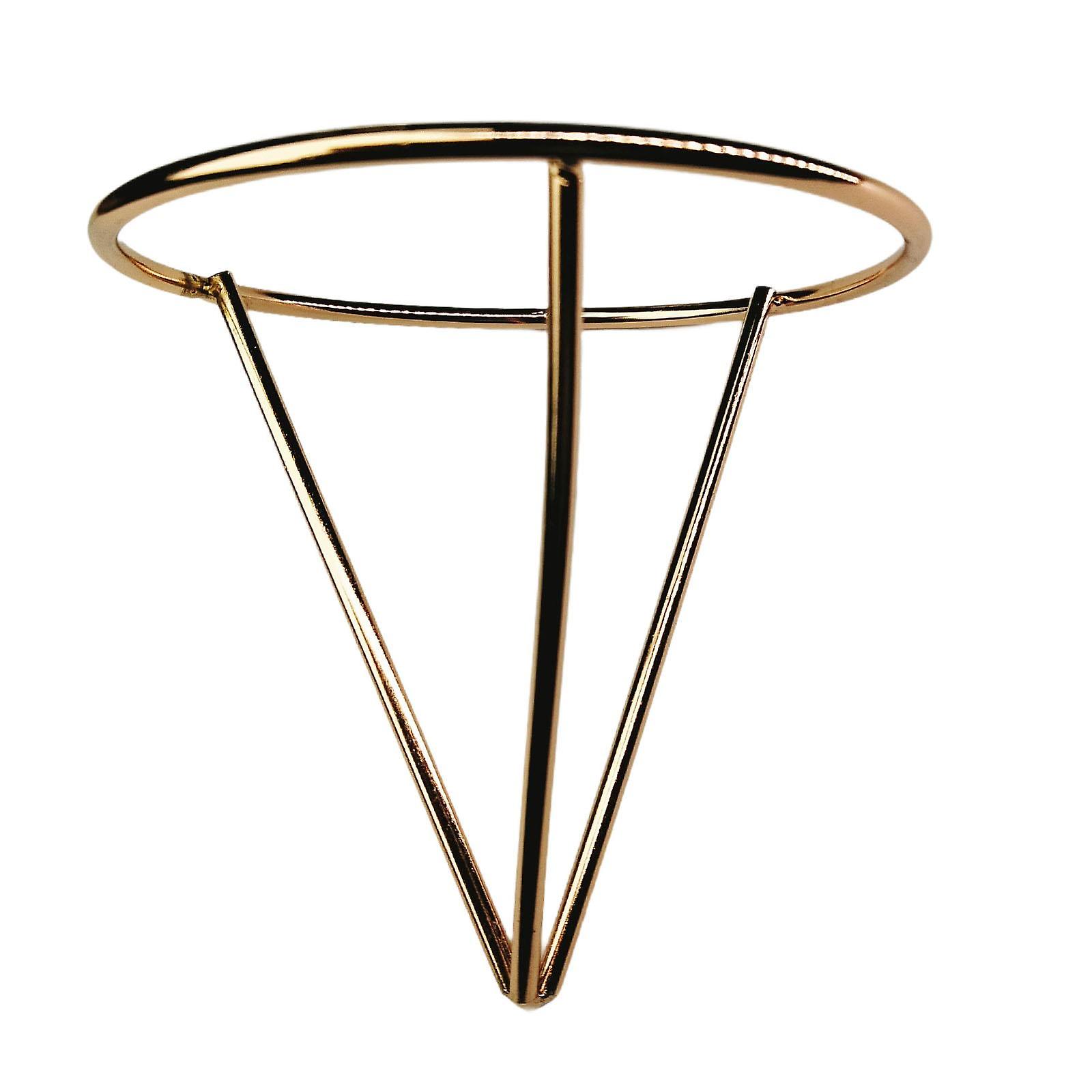 Avocado Growing Triangle Bracket Pflanze Wachsende Unterstützung für Tisch Wohnzimmer Gold