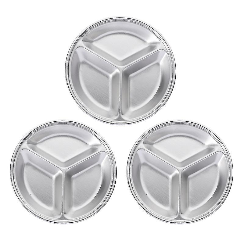 3pcs Divided Sauce Dish