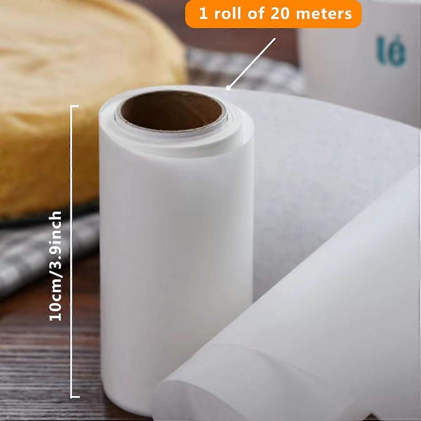 1 Roll Of Cake Mold Edge Paper, Cake Pan Liner, Nonstick Cake Pan Side Liner/Baking Parchment Paper Liner Roll For Cake Pan, Springform Pan, Baking To