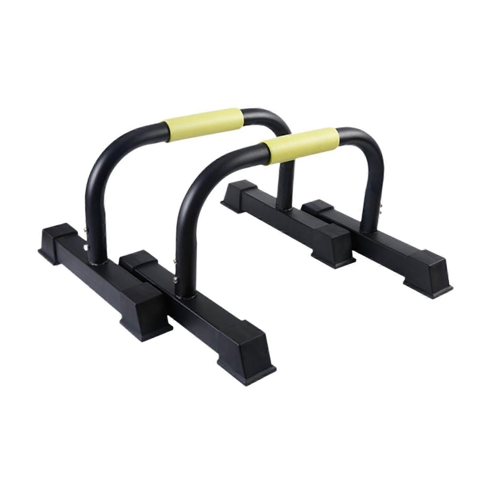 2 Pezzi Push up Bars Supporto Push up Maniglie per Fitness Floor Workouts Uomo Verde