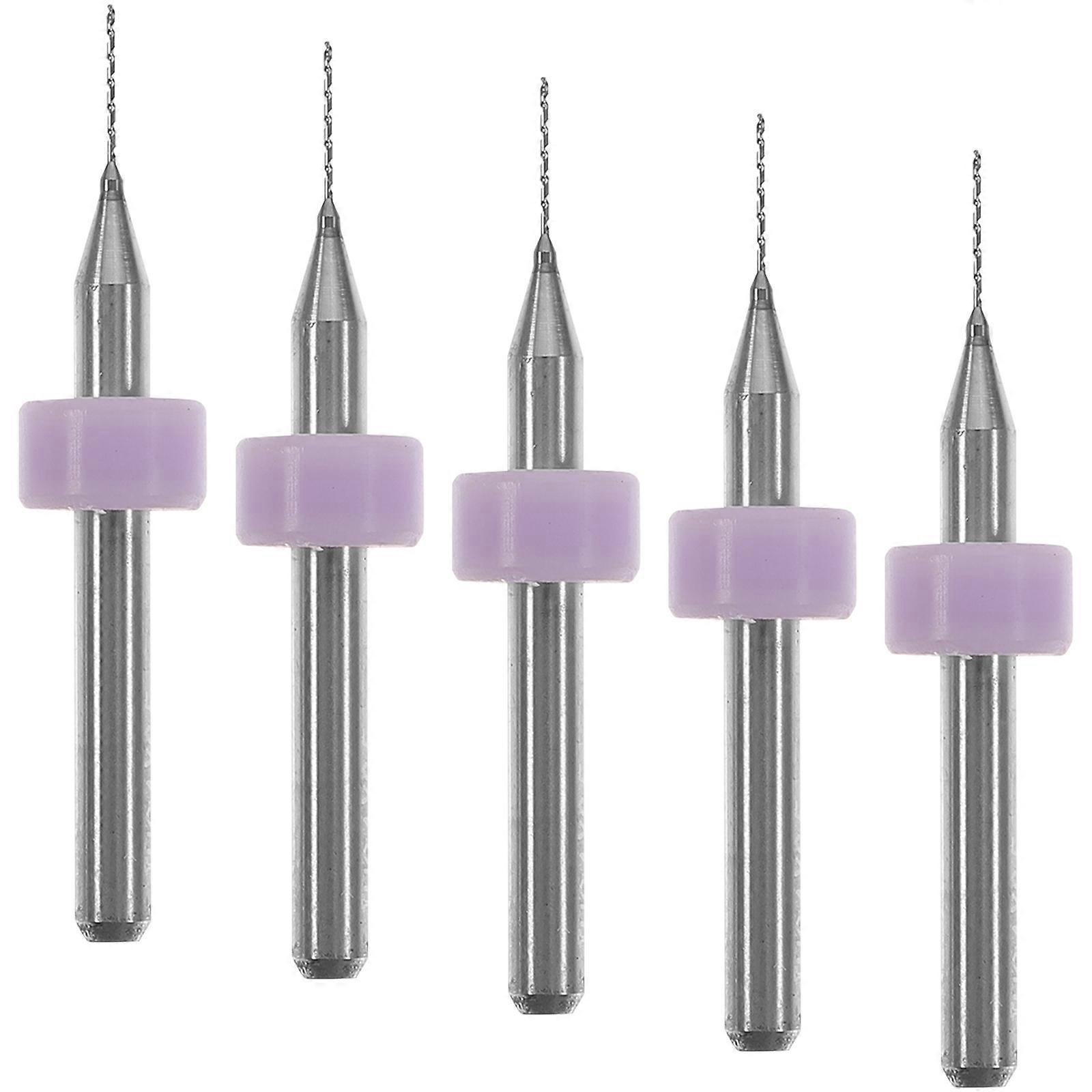 5 Pcs 0.4mm Drill Bits for 3D Printer Extruder Nozzle Head Cleaner Kit