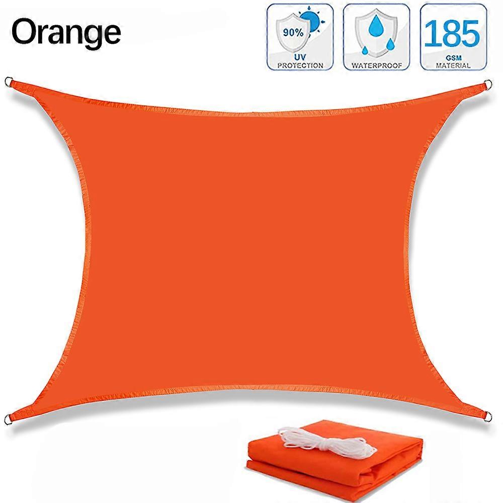 300Dポリエステル防水UV耐性シェードセイル屋外日よけサンシャインキャノピー