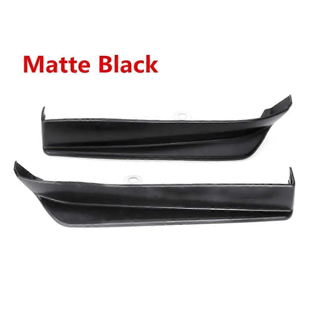 2X Anti-Scratch Car Rear Bumper Lip Aprons Spats Splitters Add-on Side Aprons Cap Spoiler For Subaru Impreza WRX STI 2015-2019