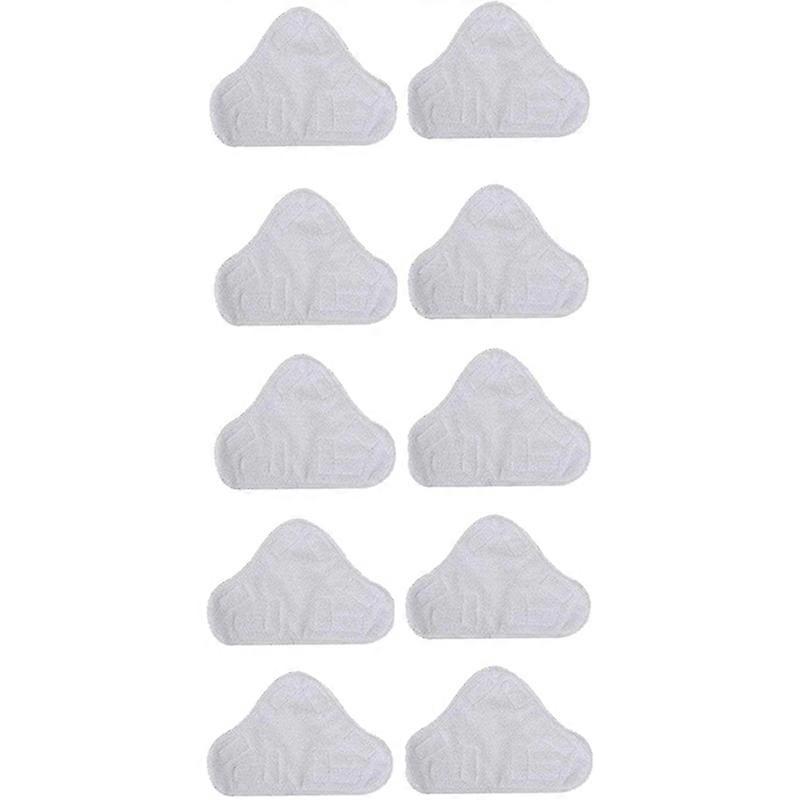 10 Pack Replacement Mop Microfiber Cloth Pad for X5 Triangular Drag