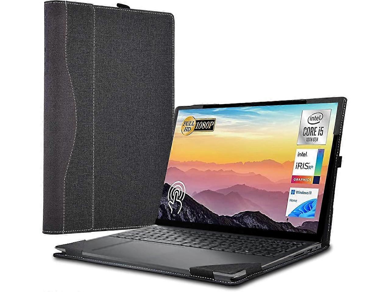 Case for 15.6 inch Dell Inspiron 15 3000/3535/3530/3520/3510/3510/3515/3511 and Vostro 15 3530 3520 3510 3515 Laptop Cover Computer Drop Protection PU