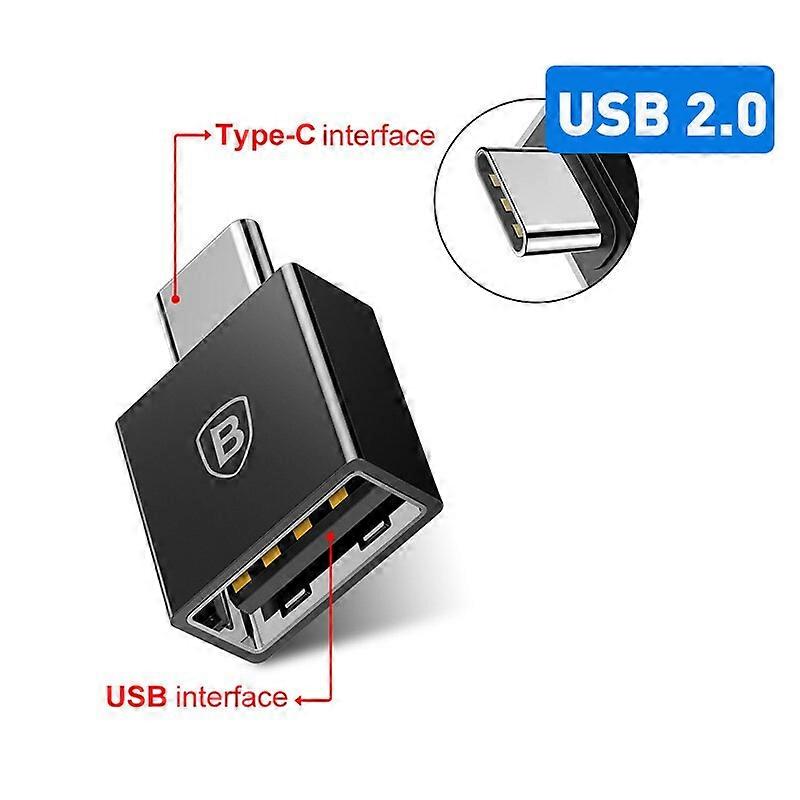 USB 3.1 OTG من النوع C من النوع C من النوع C إلى USB ، محول أنثى لجهاز MacBook Pro Air ، Samsung S10 S9 ، موصل USB OTG