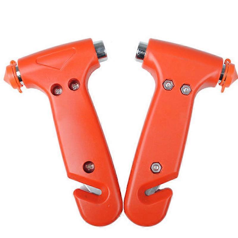 2pcs Car Safety Hammer Broken Window Multifunctional Emergency Escape