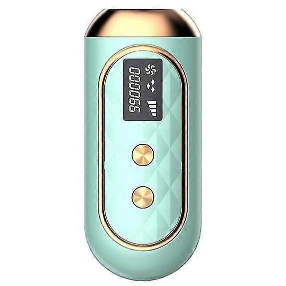 IPL Pulsed Light Epilator with 999,000 Flashes(Green)