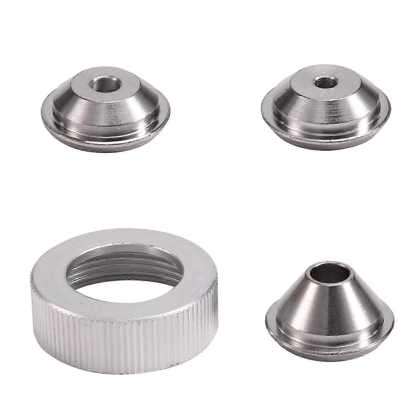 Texture Sprayer Orifice Tip Set,3 Nozzle Tips,Threaded Collar compatible with Wal-Board Drywall Texture-Pro 200 Hopper Machine