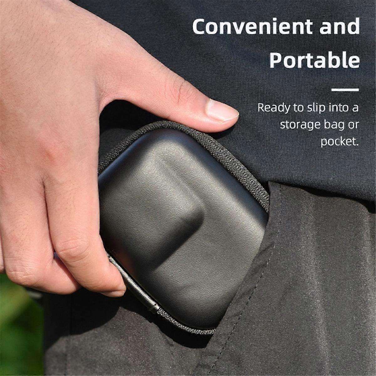 Hard Carrying Case for Hero 11 10 9 Waterproof Case Mini Shell Bag Box for Action 3/4 Camera Black