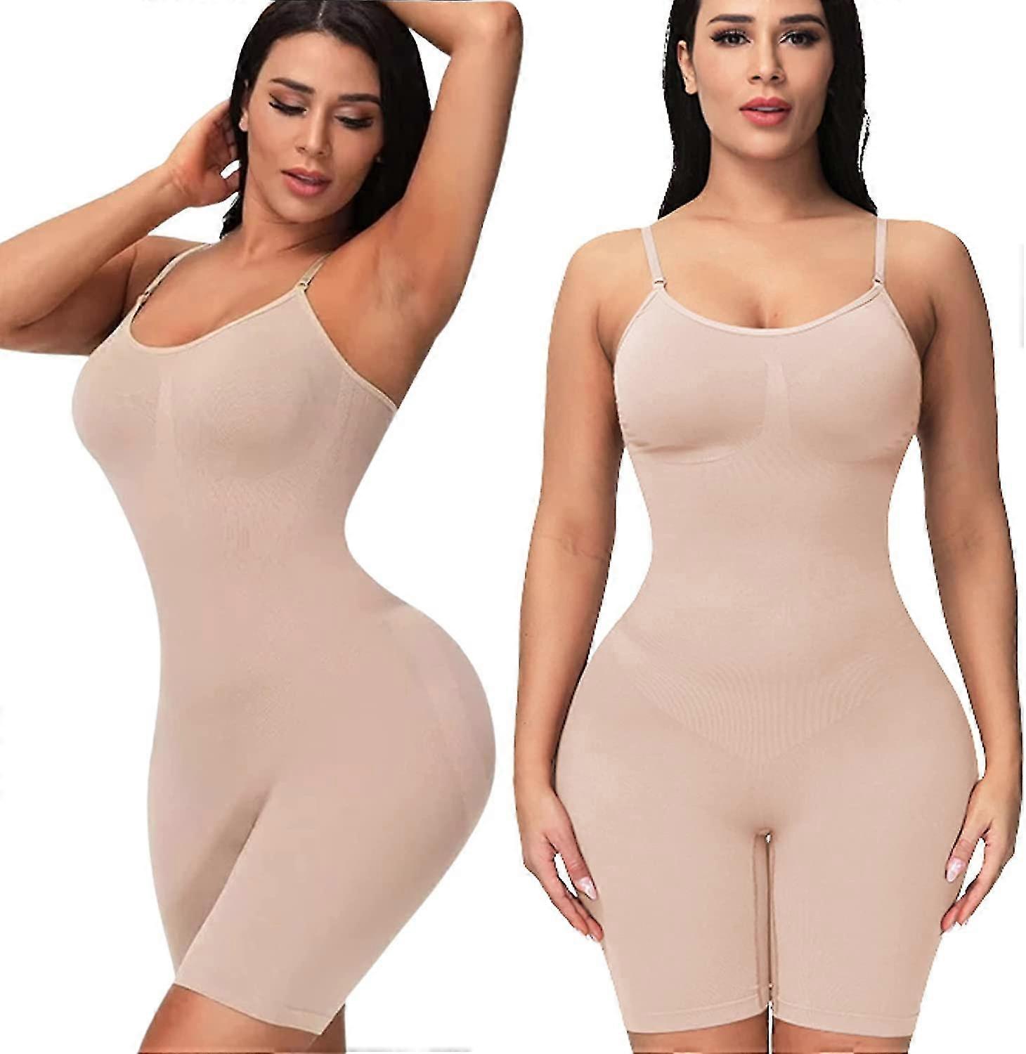 Bodysuit For Women Seamless Full Body Suits Shapewear Tummy Control I Sleeveless Body Shaper Sculpting Tank Tops Dupes