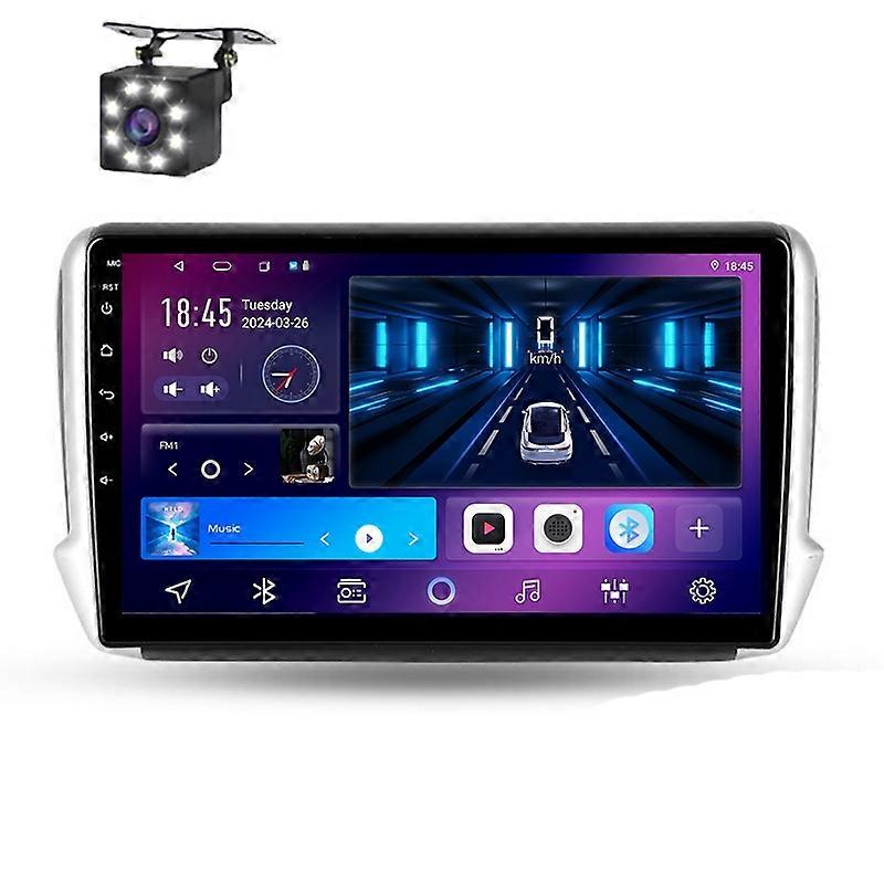 Car Radio Android For Peugeot 2008 1 2013 - 2020 Auto Multimedia Player GPS