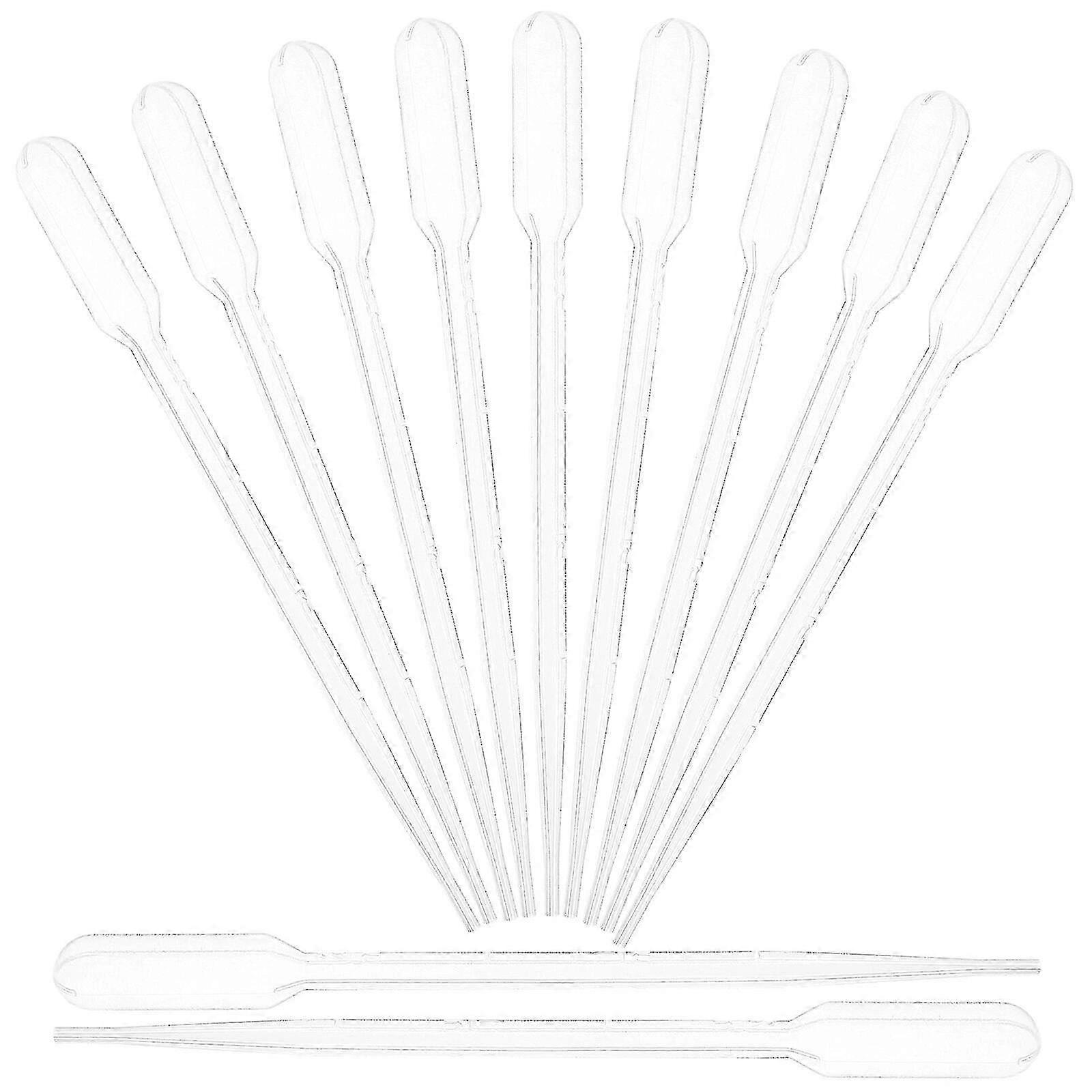 200pcs 2ml Plastic Droppers Disposable Transfer Pipette Practical Pipettes with Scale