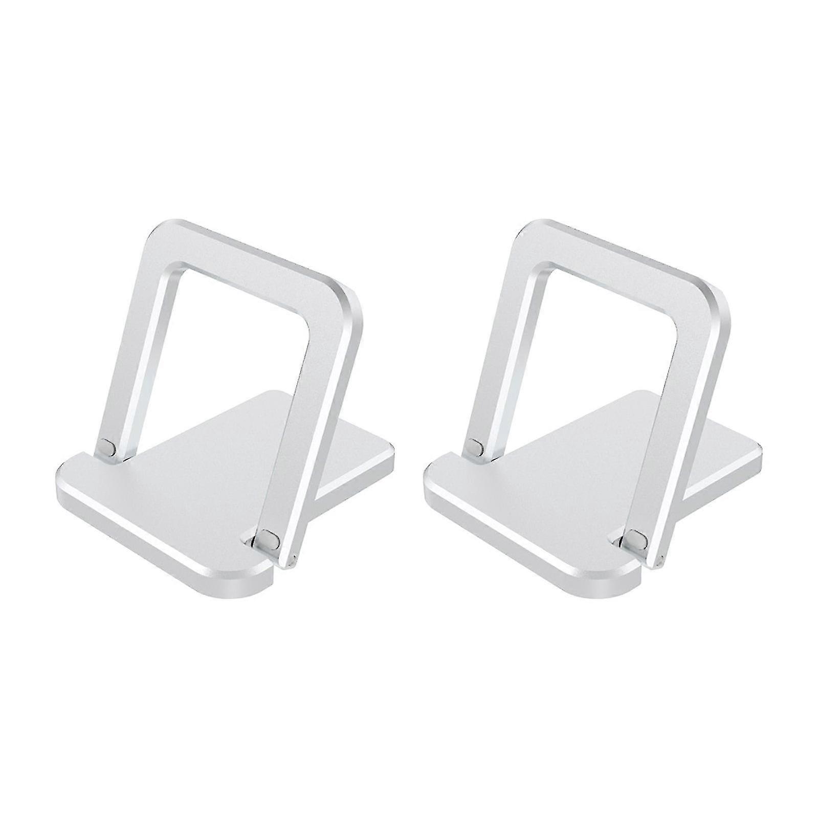 1pair For Desk Mini Laptop Stand Ergonomic Foldable Portable Computer Office