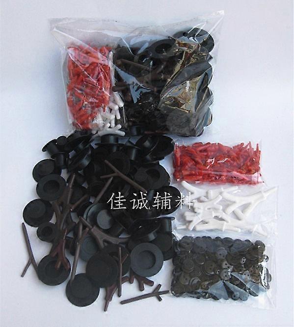 1 Set of Kindergarten DIY Material Decorative Snowman Xmas Party DIY Crafts Material