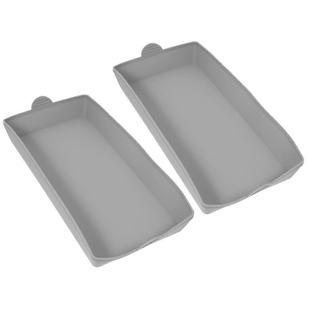 2pcs Loaf Pan Rectangular Bread Mold Silicone Toast Bread Baking Tray Baking Tool
