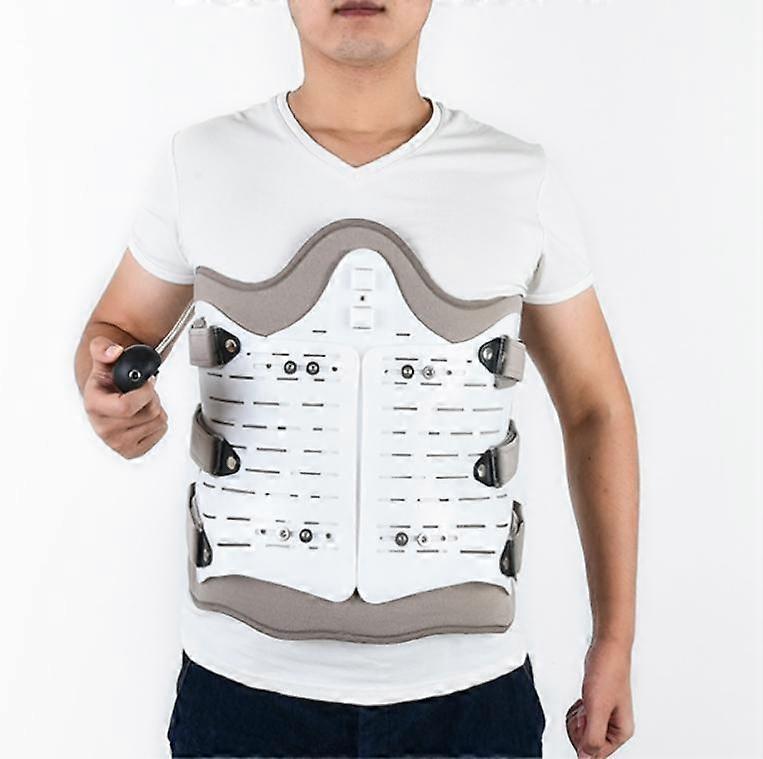 Thoracolumbar Orthosis Adjustable Lumbar Spine Fixation Brace Bracket Thoracic