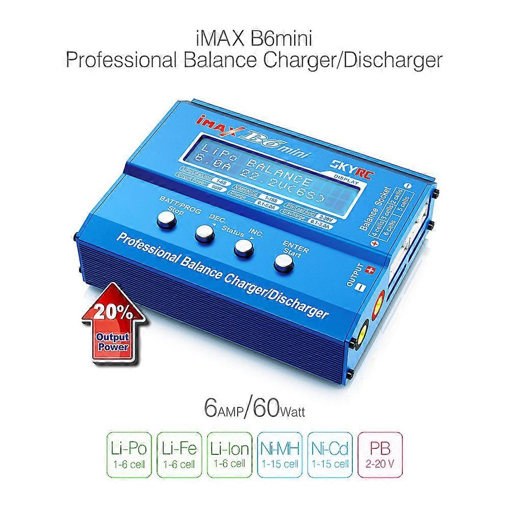 SKYRC iMAX B6 Mini Professional Balance Charger / Discharger for RC lipo Battery Charging
