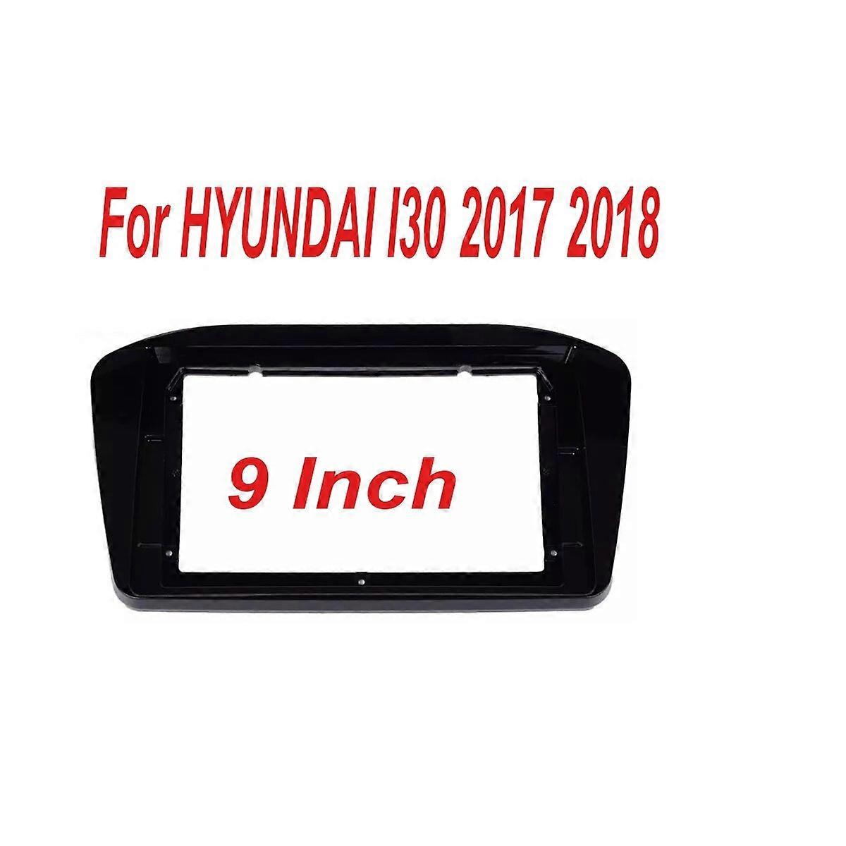 canbus For hyundai i30 2017 2018 LHD Car Fascia Navigation Frame Dash Kit For 9" Android Multimedia Player