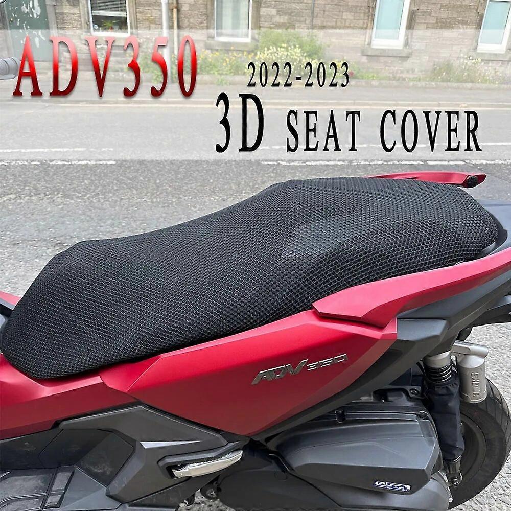 Συμβατό με την ελαστικότητα πλέγματος μοτοσικλετών ADV350 3D που προστατεύει τη νάυλον σέλα υφάσματος κάλυψης καθισμάτων μαξιλαριών για τη Honda ADV 350