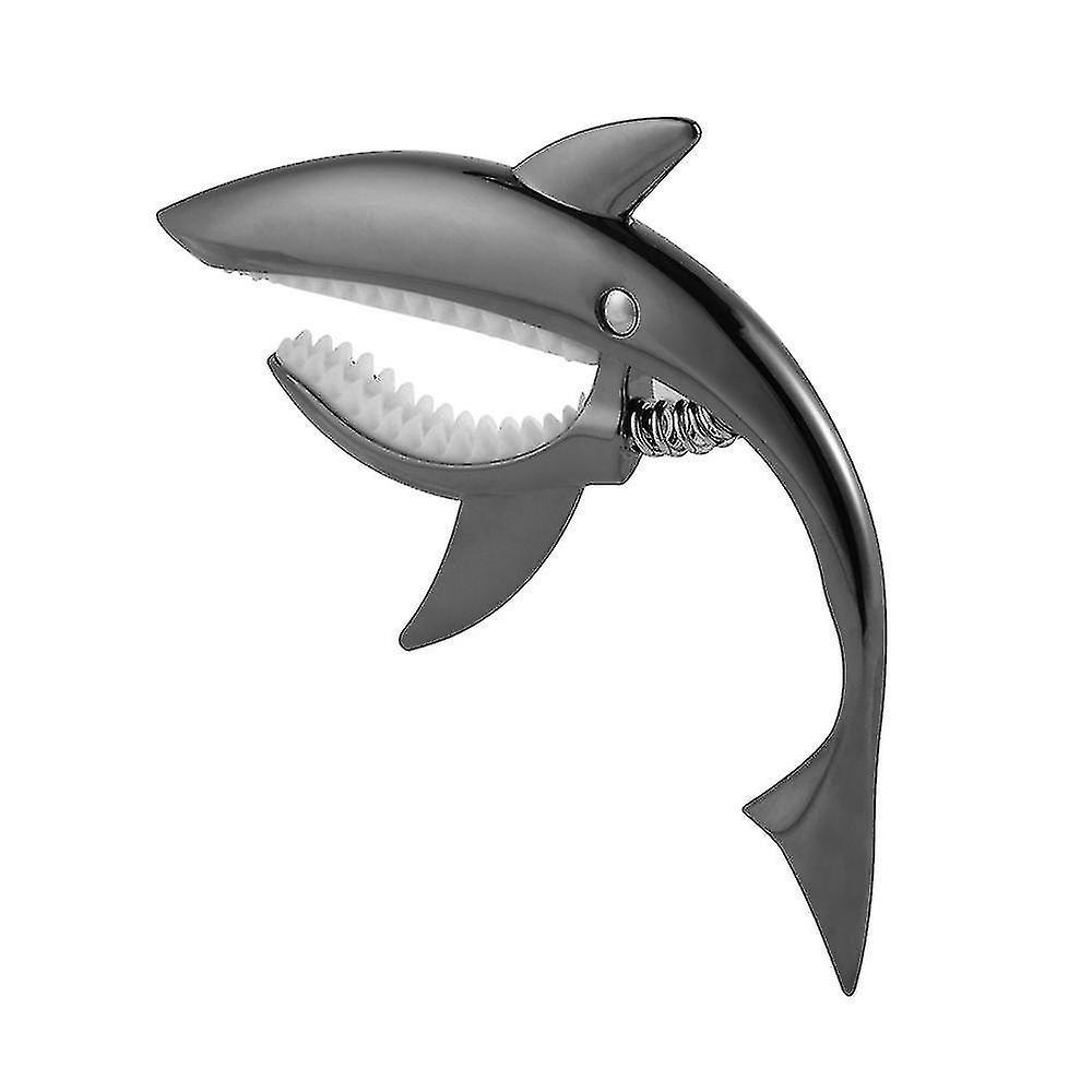 Metallklipp Sharks Trä Folk Gitarr Capos