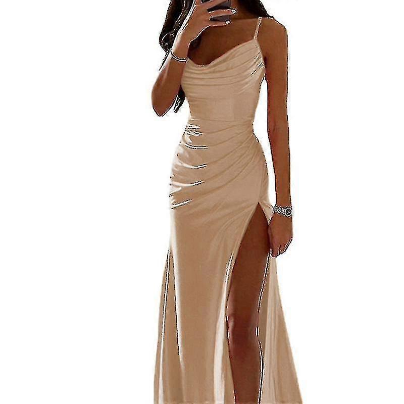 sachin and babi light blue dress LILLUSORY Women's Summer Casual Slip Dresses Spaghetti Strap Bodycon Maxi  Dress
