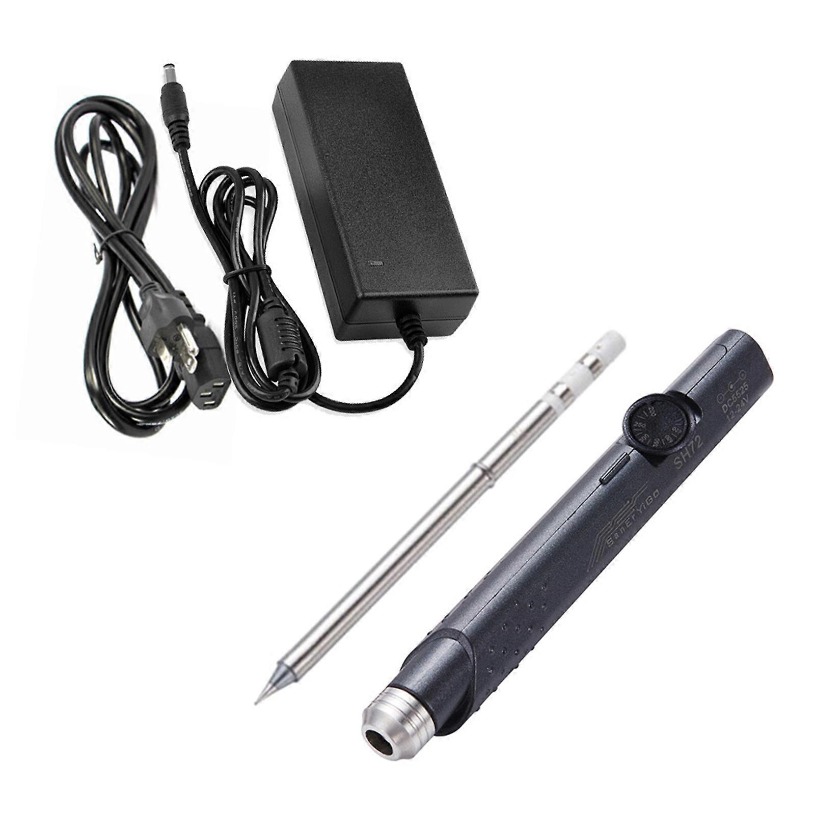High Power Adjustable Temperature Welding Tools with Power Adapter US/EU/UK Plug
