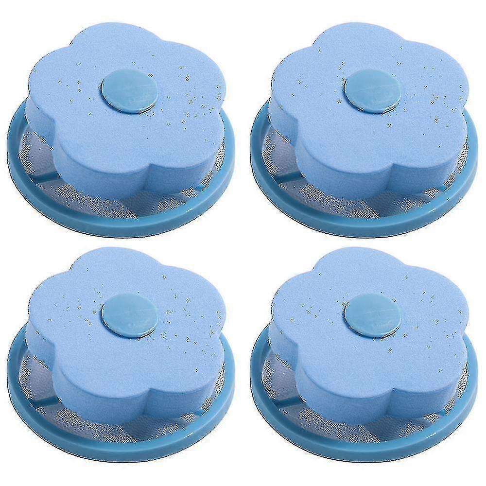 4pack Floating Filter Bag Reusable Washing Machine Lint Catcher