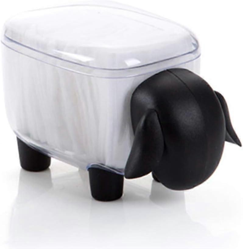 Sheep Toothpick Holder with Lid (Black Sheep)