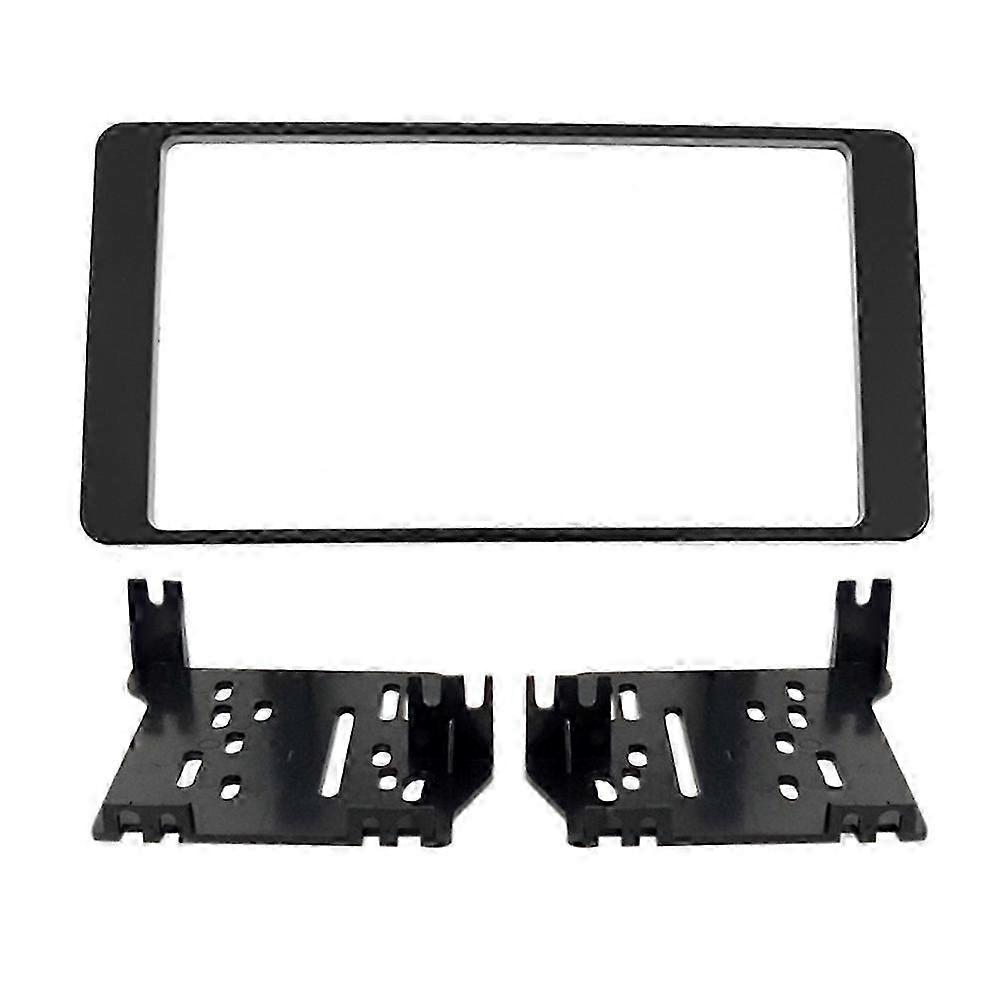 2Din Car Radio Fascia for 2014+ DVD Stereo Frame Plate Adapter Mounting Dash Installation Bezel