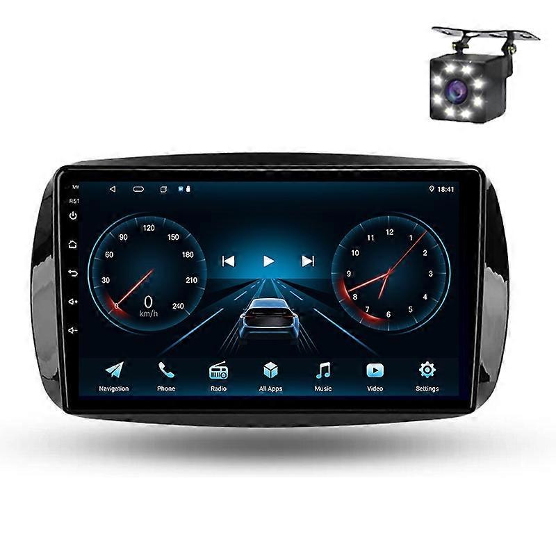Android 14 Radio For Benz Smart Fortwo 3 C453 A453 2014-2020 Auto Multimedia Player Stereo