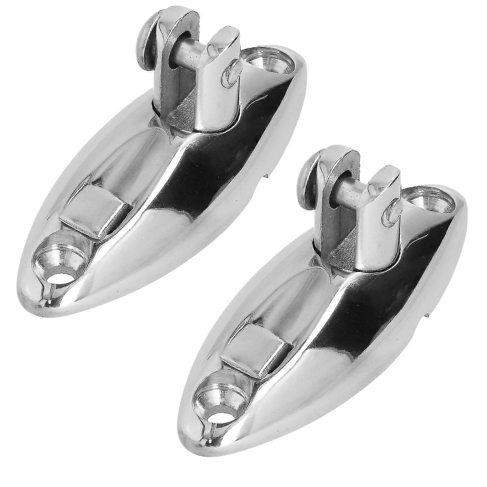 2pcs Deck Hinge 360 Swivel Quick Release 316 Acero inoxidable para Boat Marine