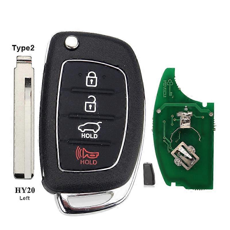 thumbnail image 2 of RFC HYN14 Key Blank Fob With ID46 Transponder For Hyundai I10 2007-2013 2 of 5