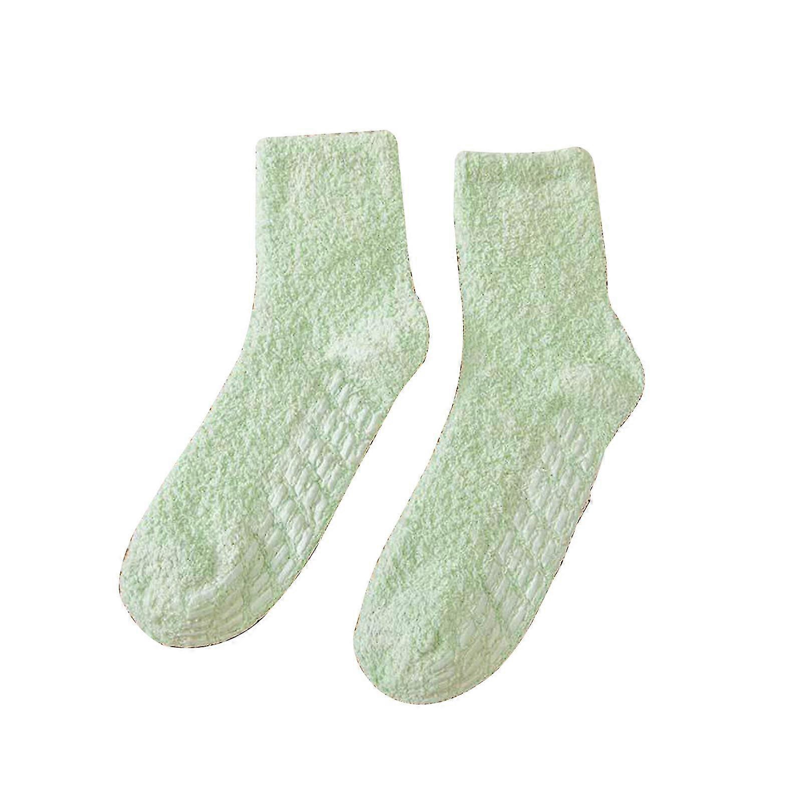 Super Soft Non-slip Floor Socks Solid Color