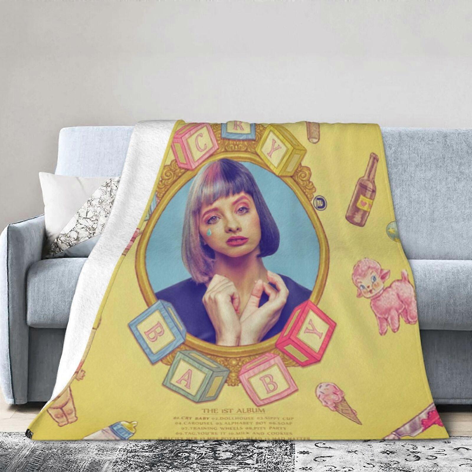 Melanie Martine Flannel Blanket 3d Printing Anime Throw Blanket Unisex Super Soft Plush Blanket For Bedding Sofa 40"-KDE33787