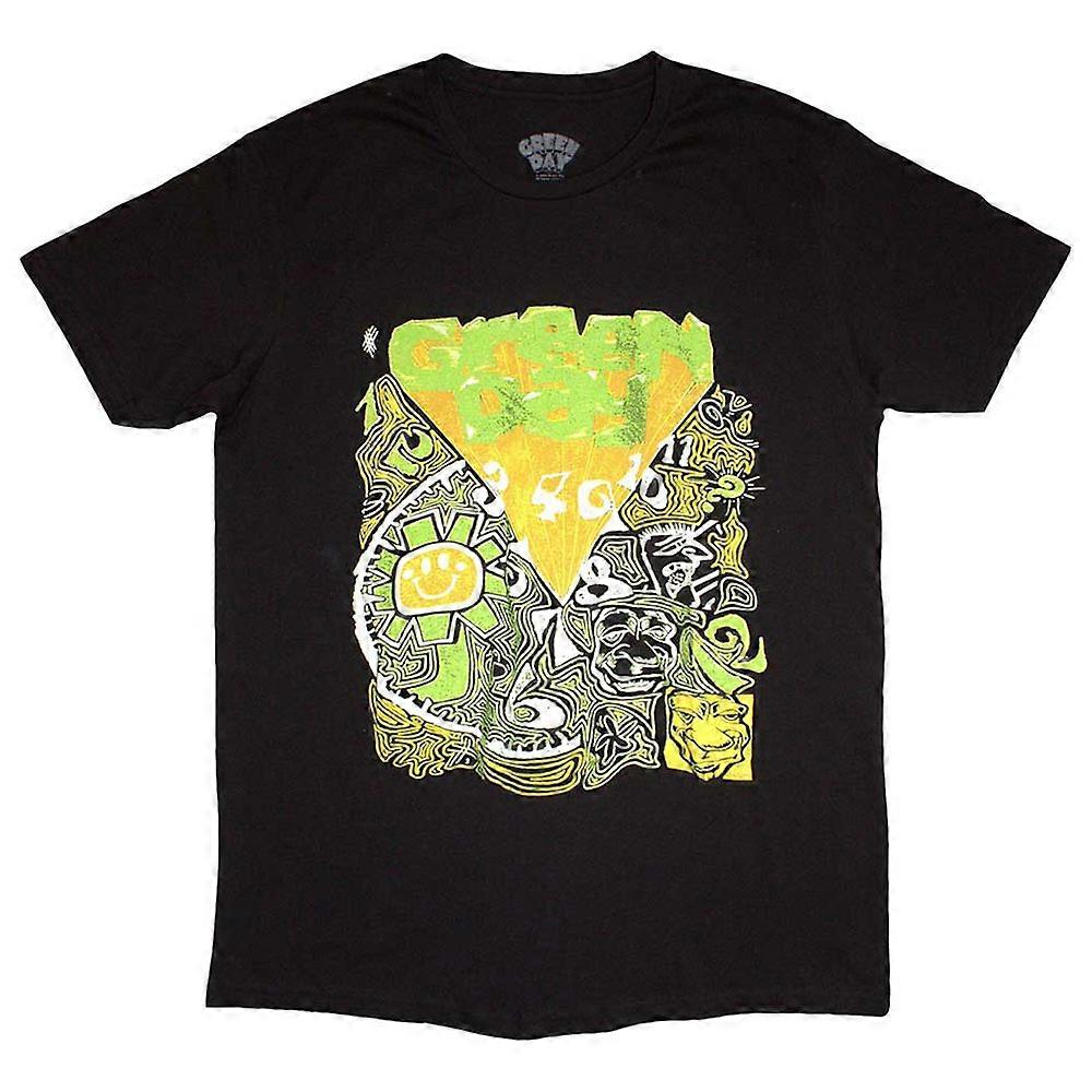 Green Day Psychedelic Kerplunk T Shirt