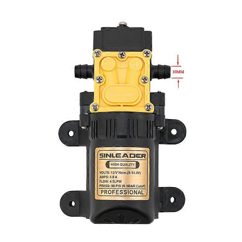 Sinleader 12V αντλία διαφραγμάτων RV αντλία νερού αντλία 60W 5.0LPM υψηλής πίεσης διαφράγμα αντλία
