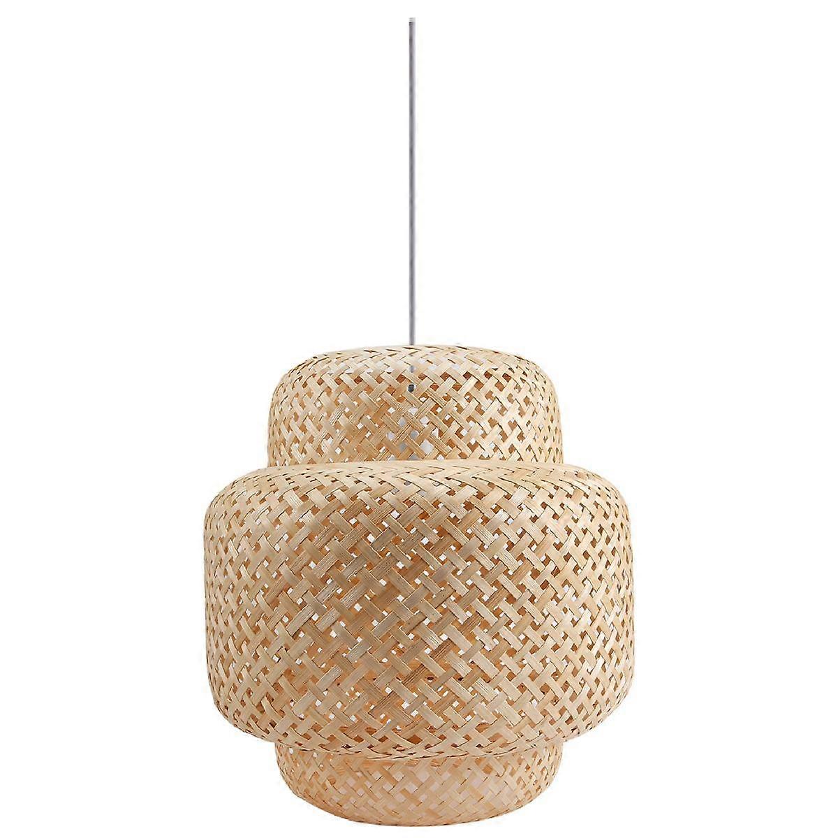 Modern Bamboo Pendant Light Rattan Lights Fixture Bamboo Wicker Chandelier Basket Light Fixture Cei