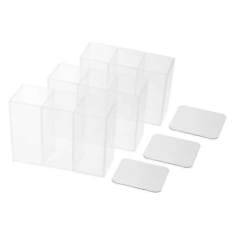 Punch-Free Small Object Storage Box Organizer Storage Box PP Material for Wall