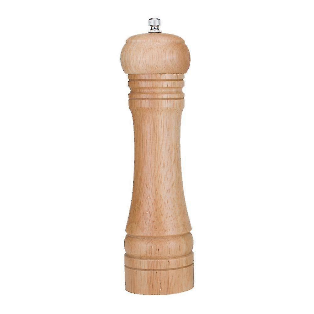 Salt And Pepper Mill Solid Wood Pepper Grinder Pepper Shaker With Strong Adjustable Ceramic Grinder