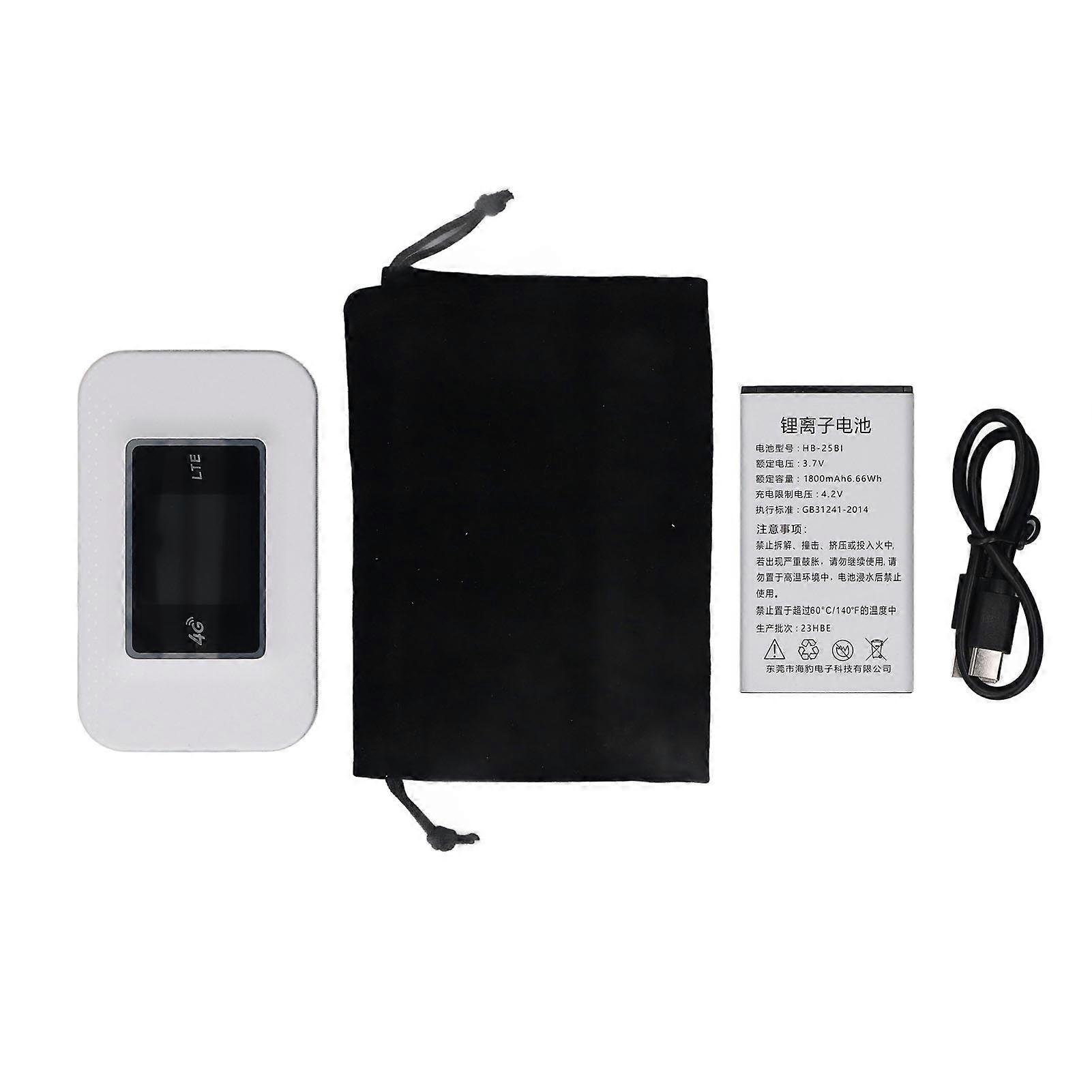 4G LTE Mobile Hotspot Router 150Mbps USB Wireless Portable Travel Router with SIM Card Slot Display Screen for Southeast Asia