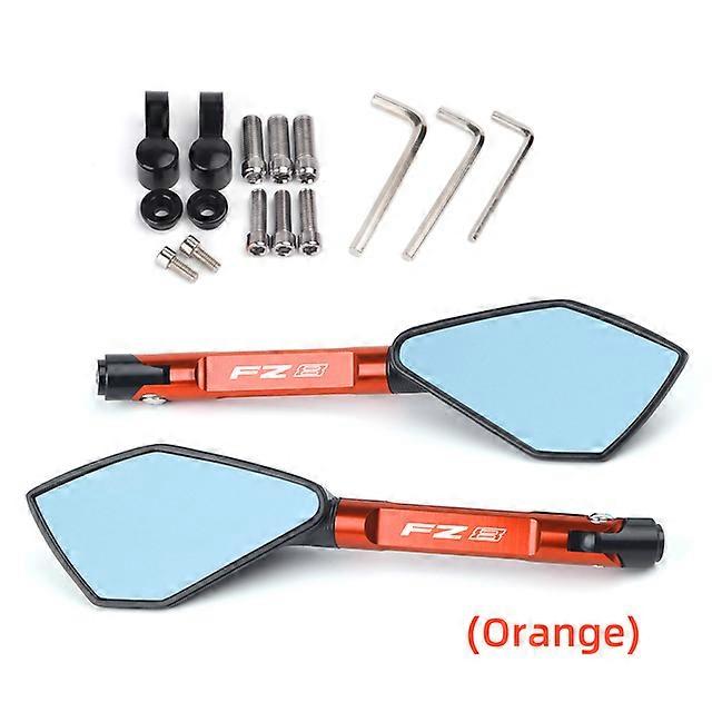 Uniwersalne lusterko motocyklowe CNC boczne lusterko wsteczne Niebieskie lusterko przeciwodblaskowe do Yamaha FZ8 FZ-8