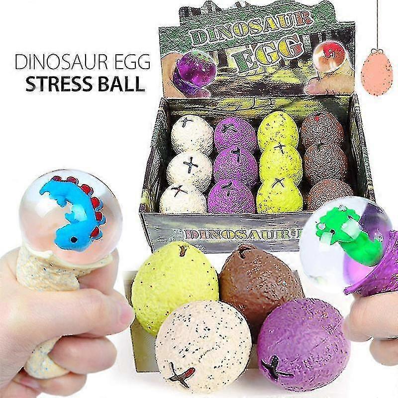 Dinosaur Egg Squeezable Stress Relief Toy Ball