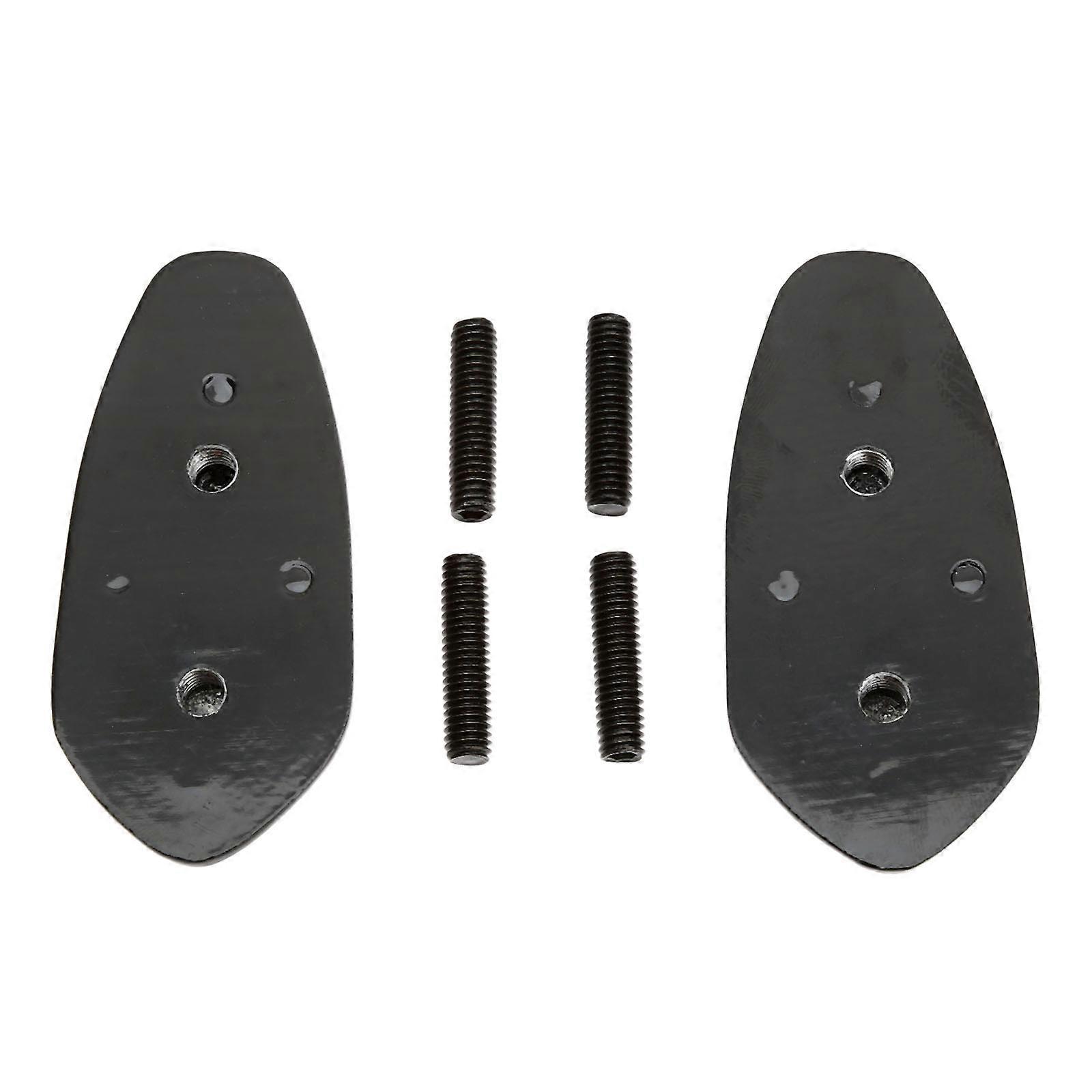 1זוג אופנוע מראה לחסום את מכסה המראה כיסוי בסיס עבור ימאהה YZF R6 2003-2006 אביזרי אופנוע