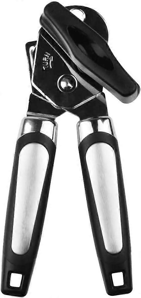 Tin Openers Can Opener 3-in-1 Stainless Steel Manual Tin Openers with Non-Slip Handle Can Openers Pe gift for women/men