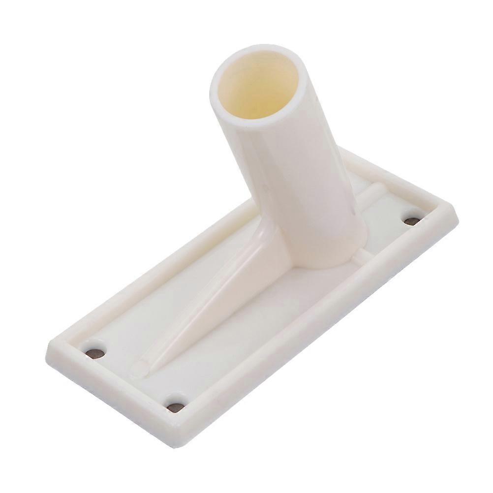 Portable Plastic Adhesive Flag Pole Bracket Wall Mount Flagpole Holder Bracket