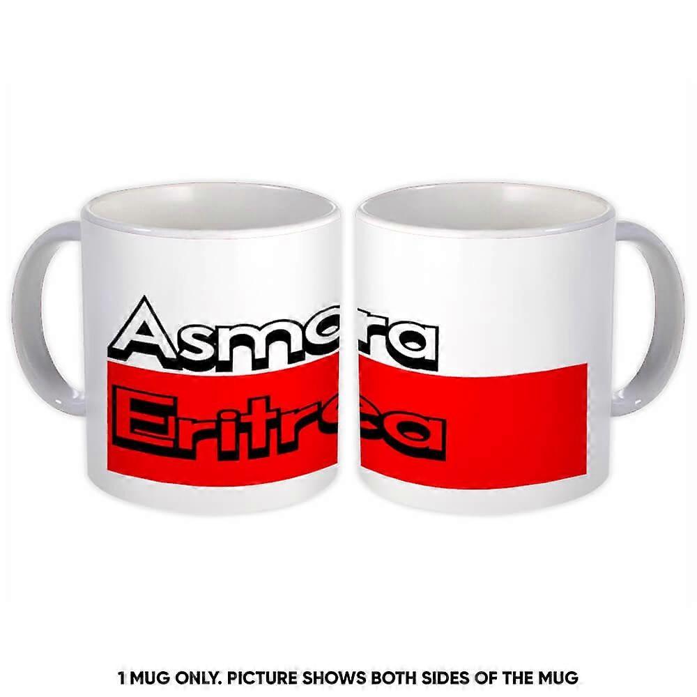 Caneca de presente: Asmara Eritreia Retângulo