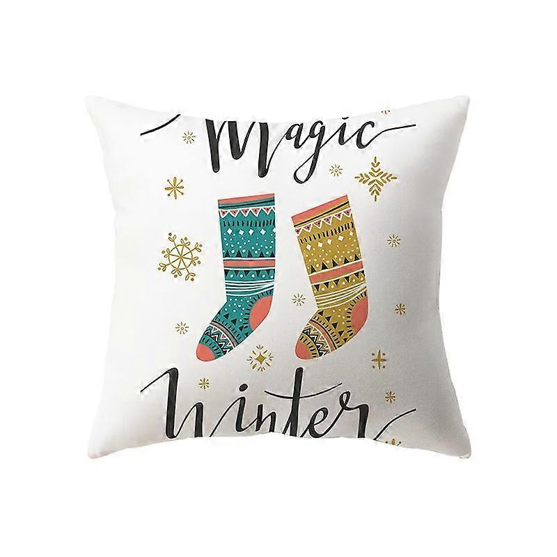 Tryck örngott Soffa Kuddfodral Design Stil -984